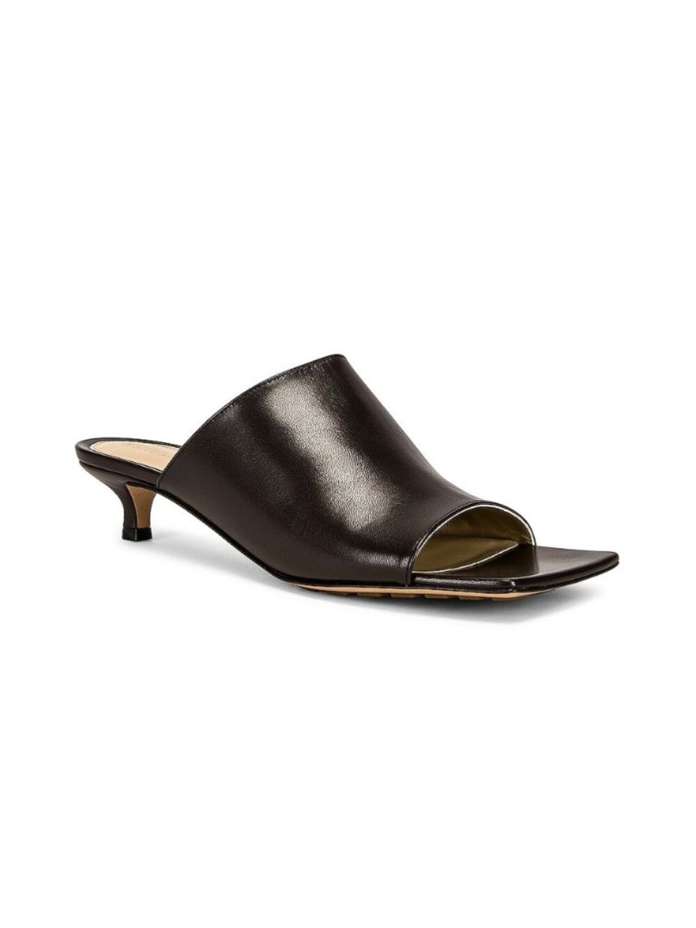 Bottega Veneta Stretch Lambskin Mule Sandals Fondant EU38 690022